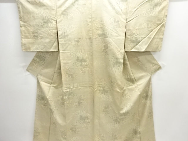 Japanese Kimono / Tsumugi Omeshi Silk